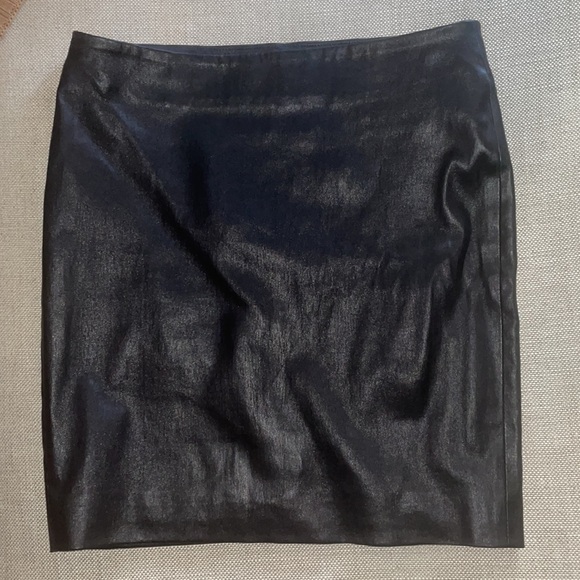 The Row Leather Skirt - Picture 4 of 7